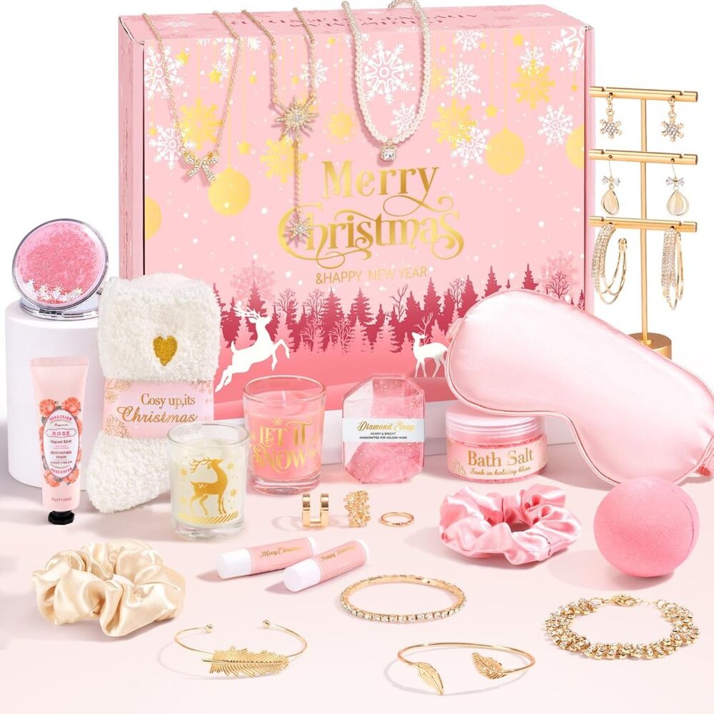Advent Calendar 2025 Adult Women, 24 Days Of Christmas Advent Calendar For Her W